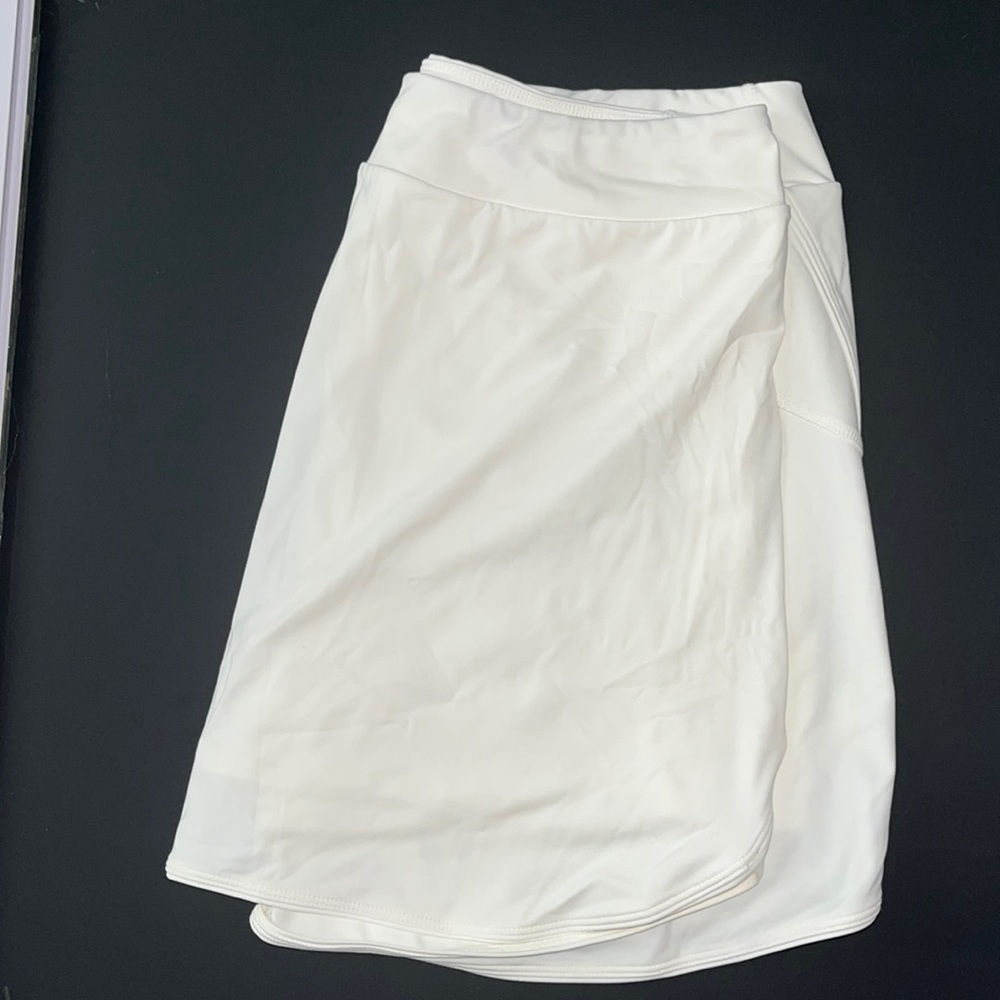Halara White Tennis Skort